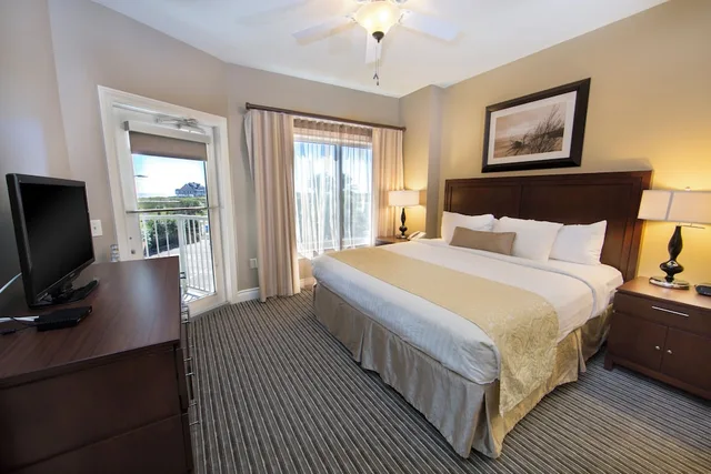 غرفة بسرير كينج بغرفة نوم واحدة، Holiday Inn Club Vacations Galveston Beach Resort 2/6