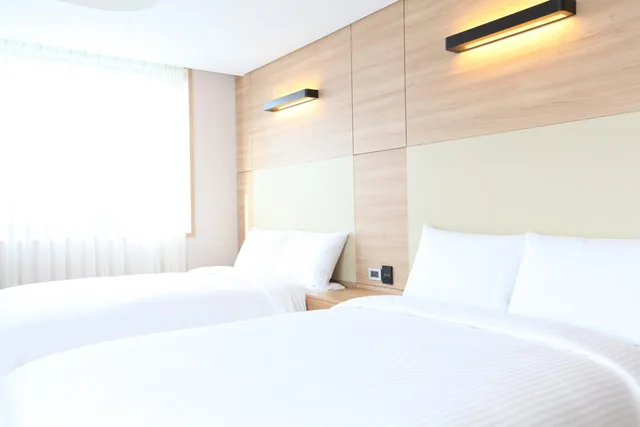 Plus, Studio, 2 Double Beds، ACUBE HOTEL 1/10