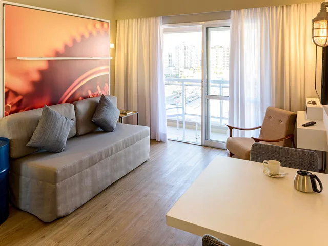 شقة ديلوكس بسرير كينج، Mercure Sao Bernardo Do Campo 10/10