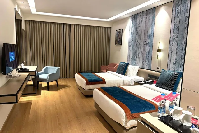 غرفة ديلوكس بسريرين منفصلين، Ramada Jalandhar City Centre 3/9