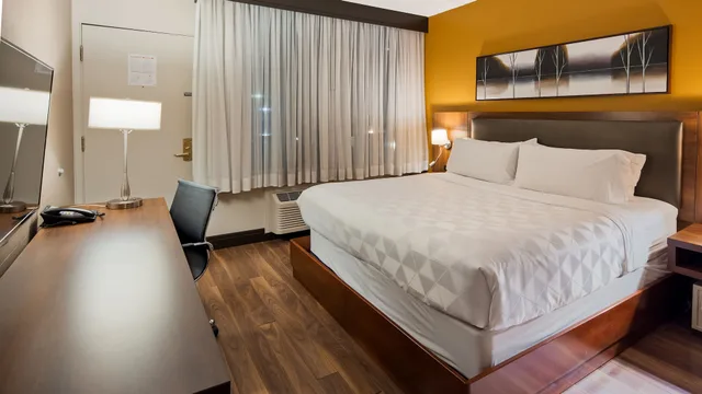 Room, King Bed, Pool View, Radisson Hotel Montreal Airport 1/4