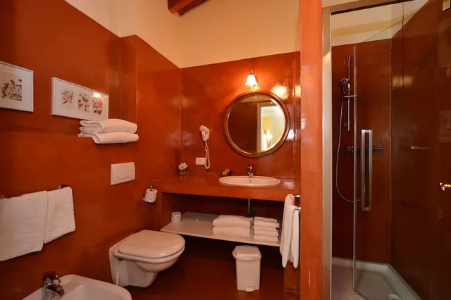 شقة بسرير مزدوج وسريرين منفصلين بغرفتي نوم، Relais Corte Paradiso 8/8