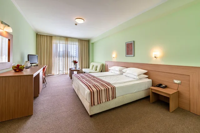 غرفة كبيرة بسرير مزدوج أو سريرين منفصلين، Jeravi Hotel 4/10