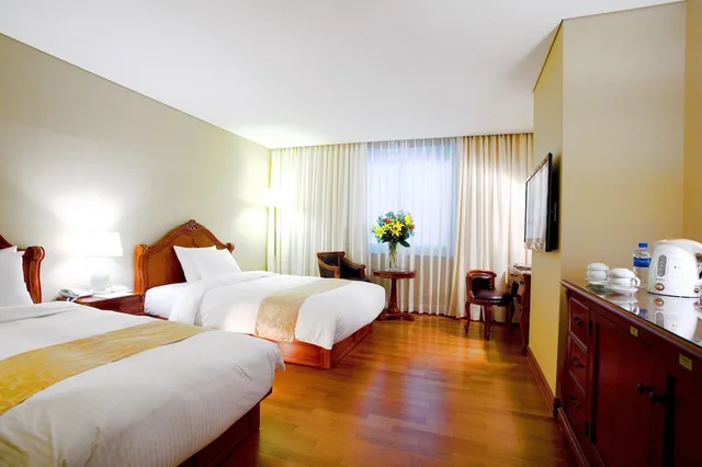 غرفة ديلوكس بسرير مزدوج وسرير فردي، Sejong Hotel 4/5