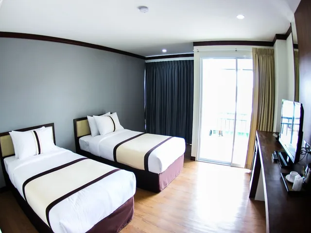 غرفة ديلوكس بسريرين منفصلين، The Villa Chiangrai 3/10