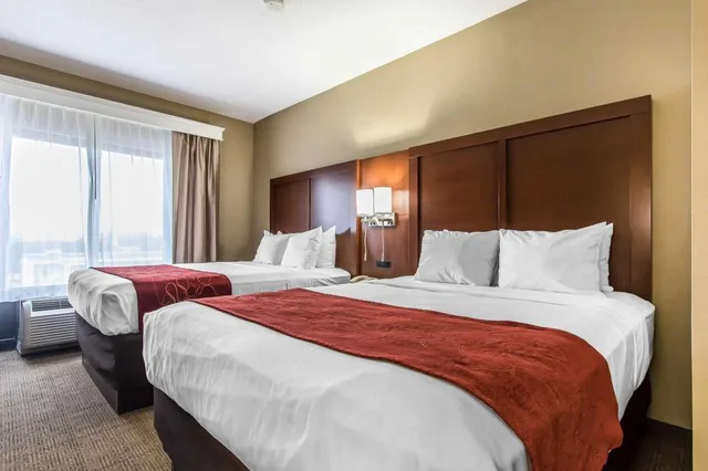 غرفة بسريرين كوين، Comfort Suites Effingham Central 1/2