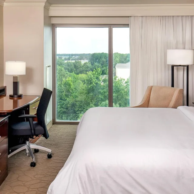 غرفة بسرير كينج بحوض استحمام لذوي الإعاقة، Delta Hotels by Marriott Chesapeake Norfolk 1/10
