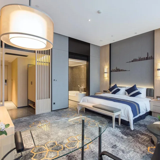 غرفة تنفيذية بسرير كينج، Grand Metropark Hotel Liyuan Chongqing 8/10