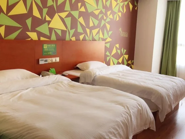 غرفة بزنس بسريرين منفصلين، Vatica Hotel Fuyang Linquan Tenghui International City Branch 1/3
