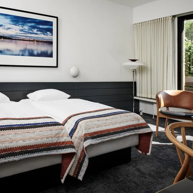 غرفة صغيرة بسرير مزدوج، Munkebjerg Hotel 3/5