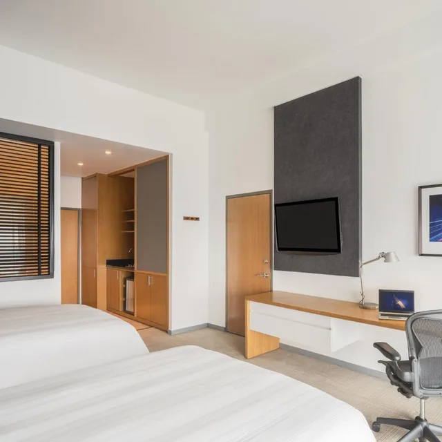 غرفة بريميير بسريرين كوين بإطلالة، The Paragon Hotel Mexico City Santa Fe by Accor 5/10