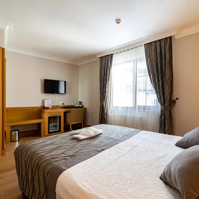 غرفة قياسية بسرير مزدوج أو سريرين منفصلين، Levent Hotel 4/10