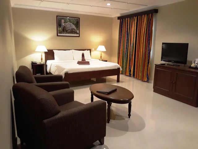 غرفة ديلوكس بسرير مزدوج، Berjaya Praslin Resort 2/6