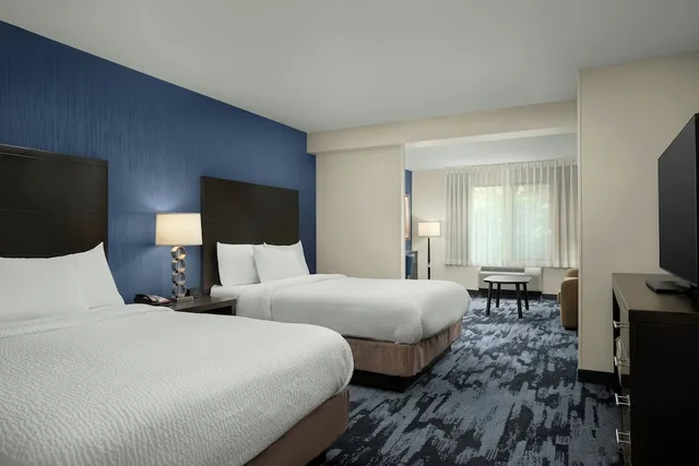استوديو بسريرين كوين مع أريكة، Fairfield Inn Suites Moscow 2/5