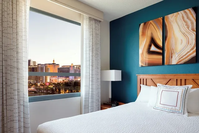 استوديو بسرير كوين مع أريكة، Residence Inn Las Vegas Hughes Center 1/1