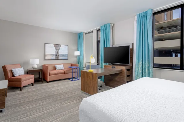 Studio, King Bed, Balcony, Hampton Inn Suites Orange Beach Gulf Front 2/6