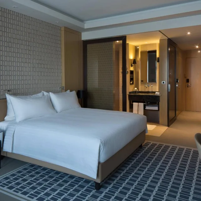 Room, King Bed, Square View، Skopje Marriott Hotel 1/8