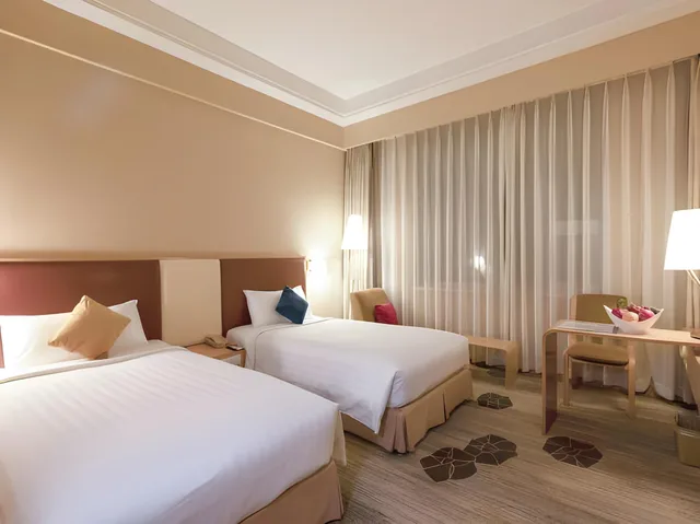 غرفة قياسية بسريرين، Beijing XinQiao Hotel 2/2
