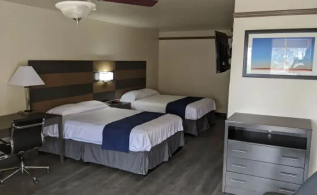 غرفة قياسية بسريرين كوين، Atrium Inn Fort Stockton 4/10