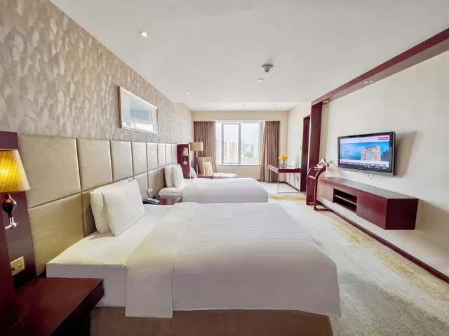 غرفة قياسية بسريرين مزدوجين في طابق مرتفع، Crowne Plaza Beijing Zhongguancun 2/6