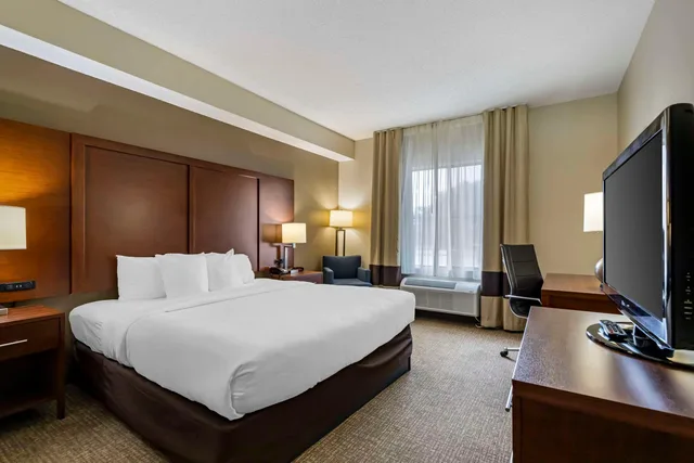 غرفة بسرير كينج لذوي الإعاقة، Comfort Inn and Suites Seguin, TX 2/4