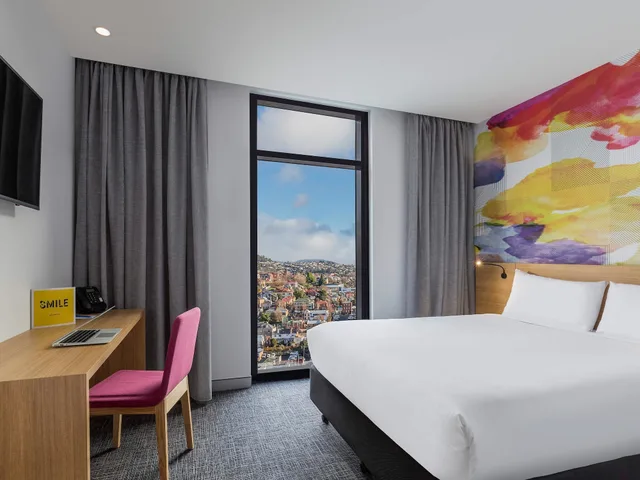 غرفة سوبيريور بسرير كوين، ibis Styles Hobart 4/10