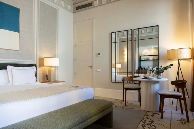 غرفة ديلوكس بسرير مزدوج، Hospes Palacio de los Patos 5/10