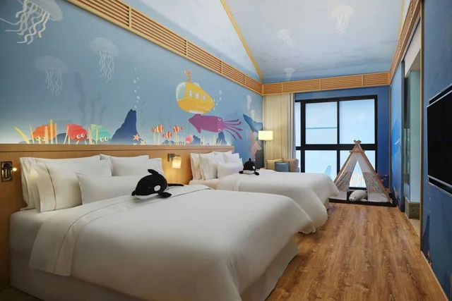 غرفة عائلية بسريرين مزدوجين، The Westin Yilan Resort 3/7