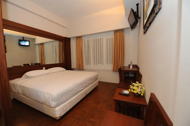 غرفة ديلوكس بسرير مزدوج، Wirton Dago Hotel 1/1