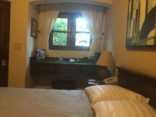 غرفة بسرير كوين في الطابق الأرضي، Posada Del Cortes Hotel 1/9