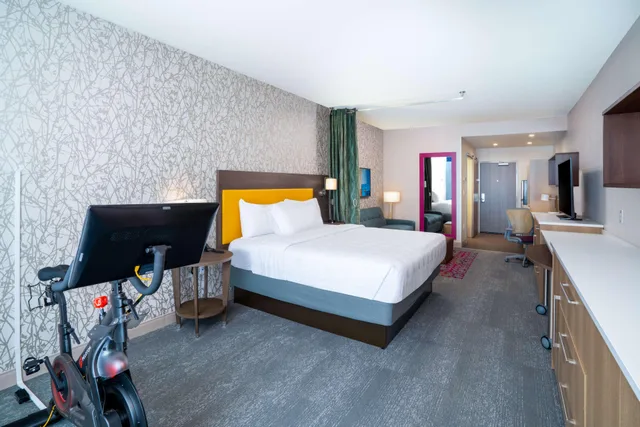 غرفة بسرير كينج، Home2 Suites by Hilton North Little Rock 2/3