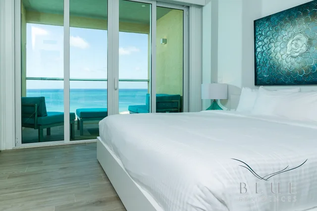 شقة سكنية عائلية بإطلالة على البحر بغرفتي نوم، Blue Residences Aruba 1/3