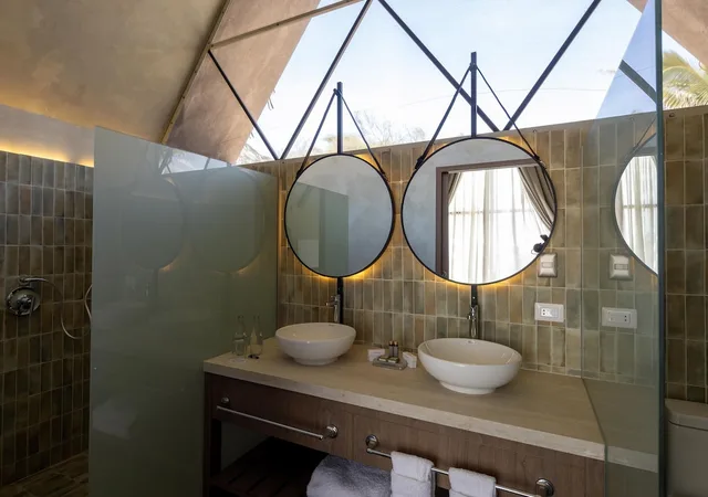 شاليه جونيور بسريرين كوين، Vichayito Bungalows And Carpas 4/5