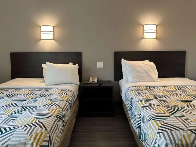 غرفة بسريرين مزدوجين، Motel6 Joliet, IL - Chicago - I-55 2/3