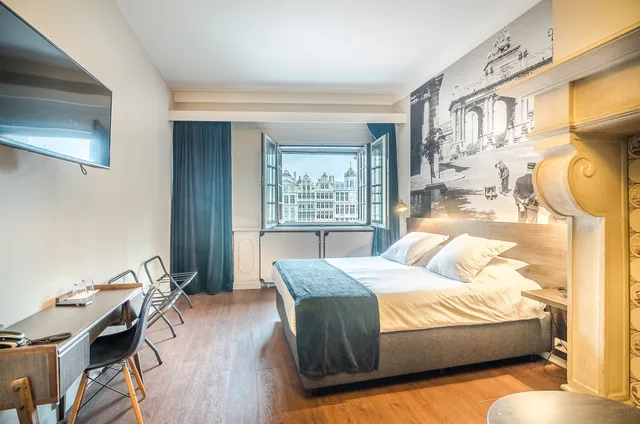 غرفة غراند بسريرين منفصلين بإطلالة، Hotel Residence Le Quinze 1/10