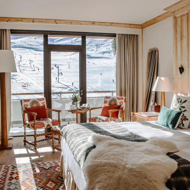 Slope, Prestige, Double or Twin Bed, with View, ALPES HOTEL PRALONG 3/10