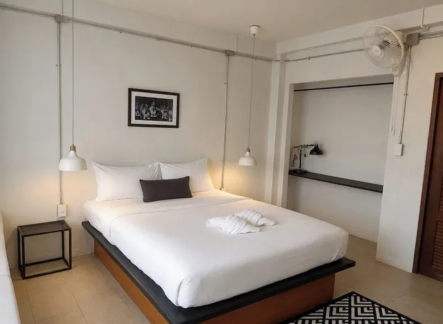 غرفة ديلوكس بسرير كوين، Palmari Boutique Hotel 3/8