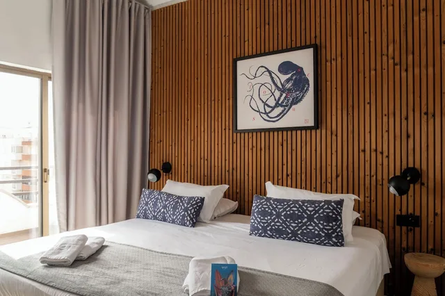 Family, 1 Double and 2 Bunk Beds, Balcony، WOT Costa da Caparica Soul 6/10