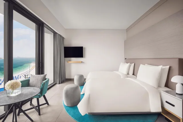 Premium, Single Bed, Beach and Pool View، Movenpick Resort Al Marjan Island 1/9