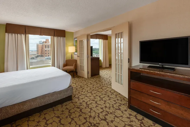 جناح ديلوكس بغرفة نوم واحدة، Hilton Garden Inn Pittsburgh University Place 1/4