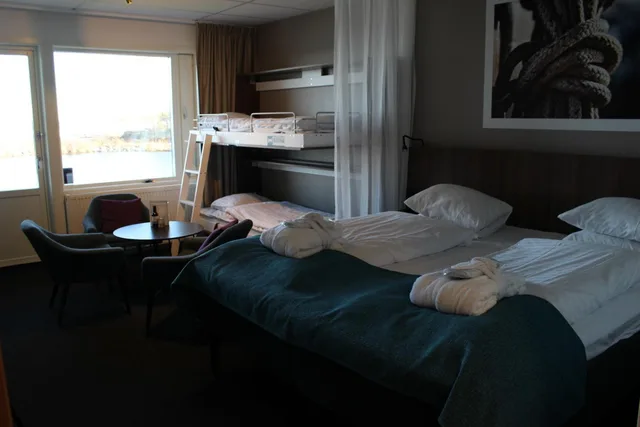 غرفة بسرير كينج بإطلالة على البحر، Best Western Hotel Corallen 7/10