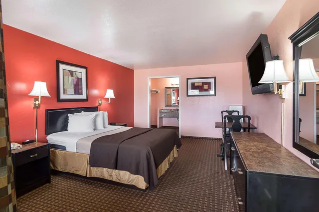 غرفة بسرير كوين للمدخنين، Econo Lodge Dalhart Hwy 54 - Hwy 287 2/2
