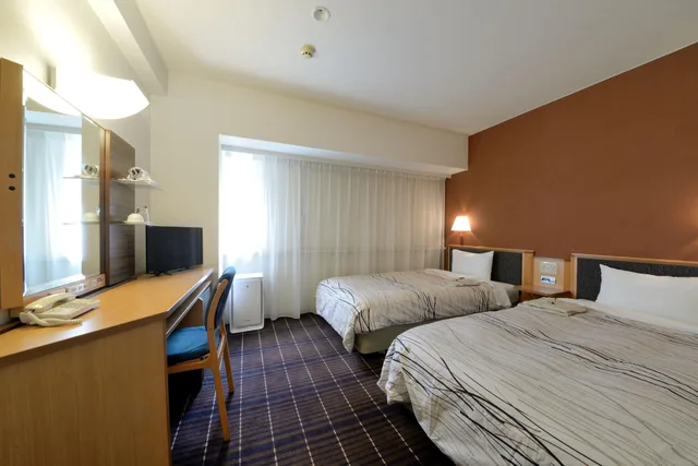 غرفة قياسية بسريرين منفصلين، Kanazawa Manten Hotel-ekimae 2/2