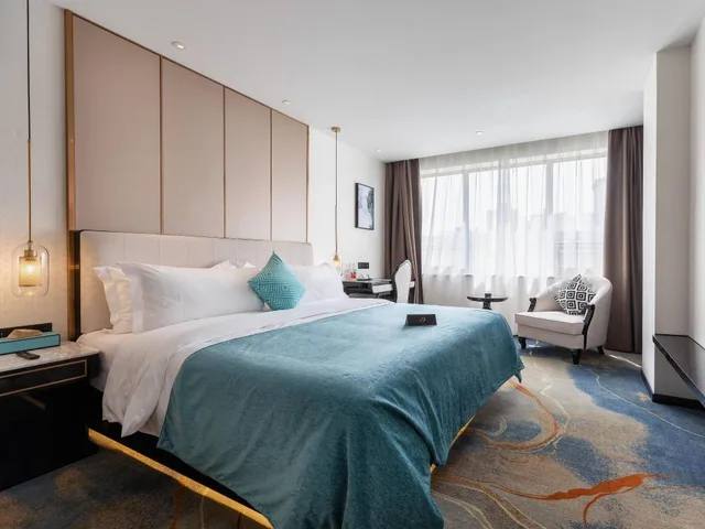 غرفة ديلوكس بسرير كينج، Xana Deluxe Hotel (Beijing Guanganmen Subway Station) 1/10
