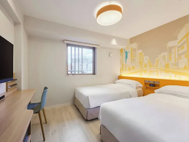 غرفة سوبيريور بسريرين منفصلين، Centara Life Namba Hotel Osaka 1/7