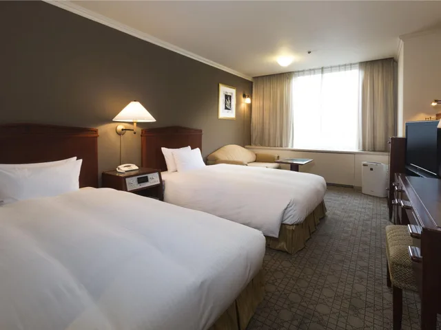 غرفة قياسية بسريرين منفصلين، Sapporo Grand Hotel 1/4