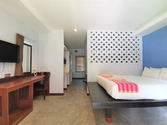 بنغل ديلوكس عائلي بسرير كينج وسريرين منفصلين بإطلالة على الحديقة، Lanta For Rest Boutique 1/8