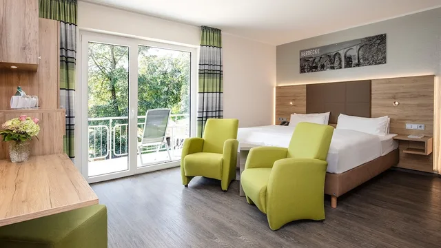 غرفة كومفورت بسرير مزدوج بشرفة، Ringhotel Zweibruecker Hof 2/3