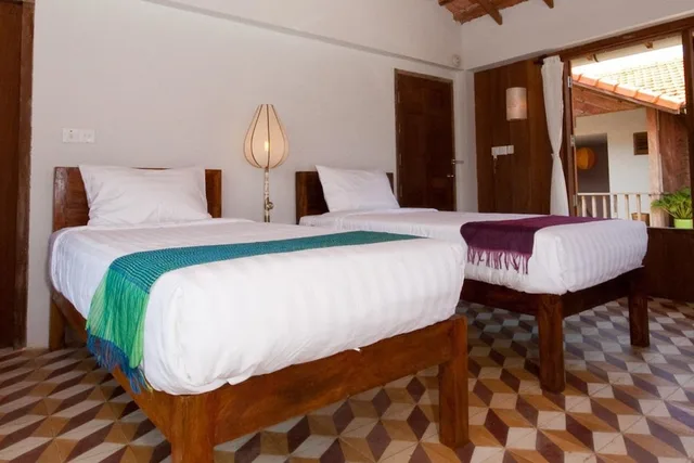 غرفة قياسية بسريرين منفصلين، Bambu Hotel 1/2