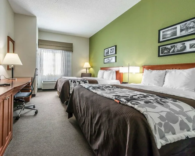 Efficiency, Suite, 2 Queen Beds، Sleep Inn and Suites Winchester 1/2